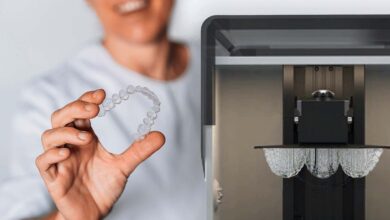 Direct print aligner production workflow in orthodontic lab